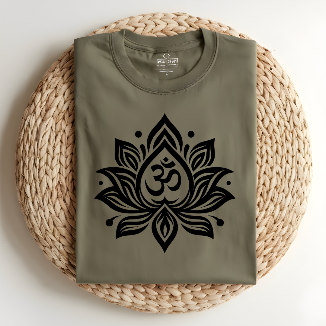 Spiritual breathe symbol T-Shirt for meditation