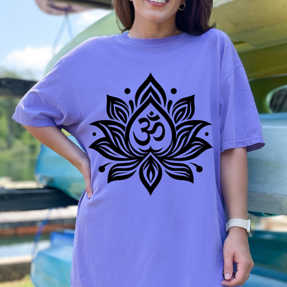 Spiritual breathe symbol T-Shirt for meditation