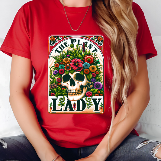 Plant Lady Skeleton T-Shirt