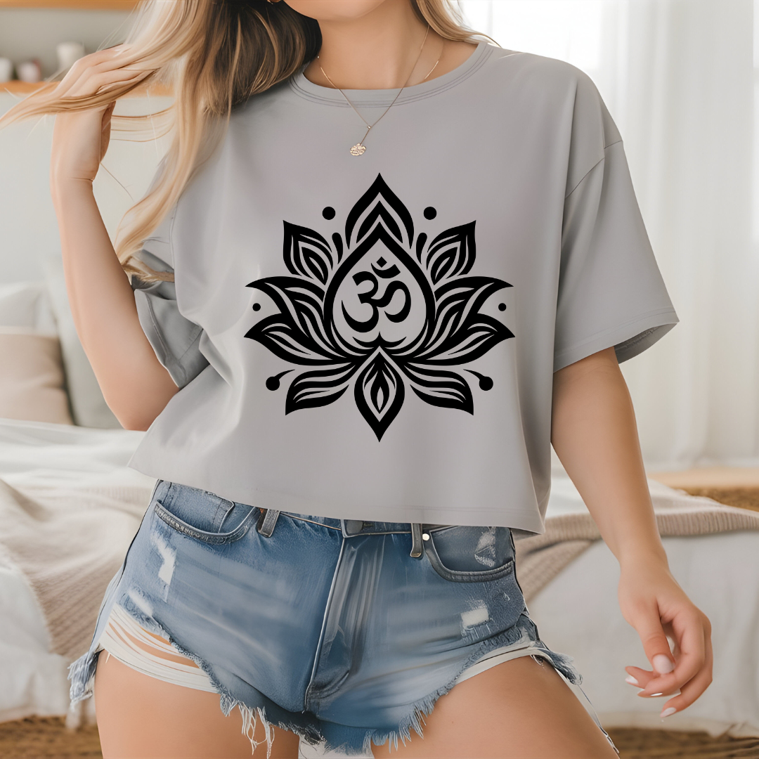 Spiritual breathe symbol T-Shirt for meditation