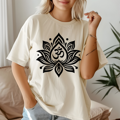 Spiritual breathe symbol T-Shirt for meditation