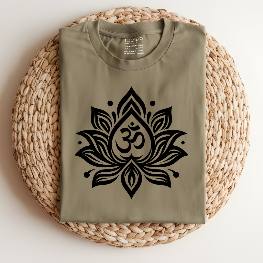 Spiritual breathe symbol T-Shirt for meditation