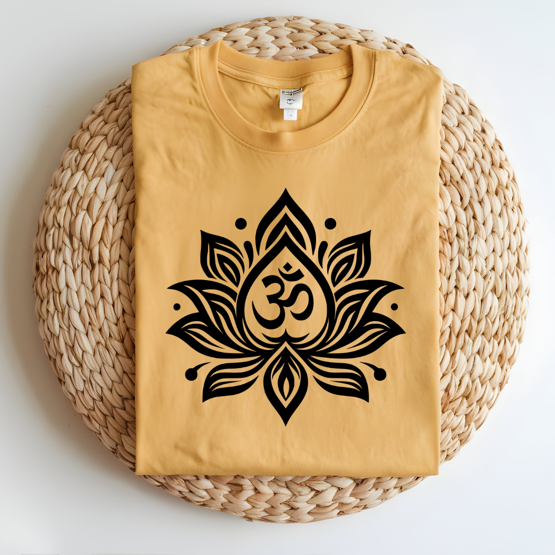 Spiritual breathe symbol T-Shirt for meditation