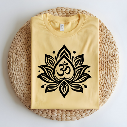 Spiritual breathe symbol T-Shirt for meditation