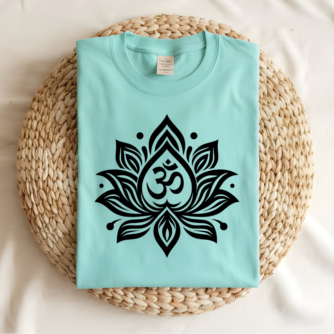 Spiritual breathe symbol T-Shirt for meditation