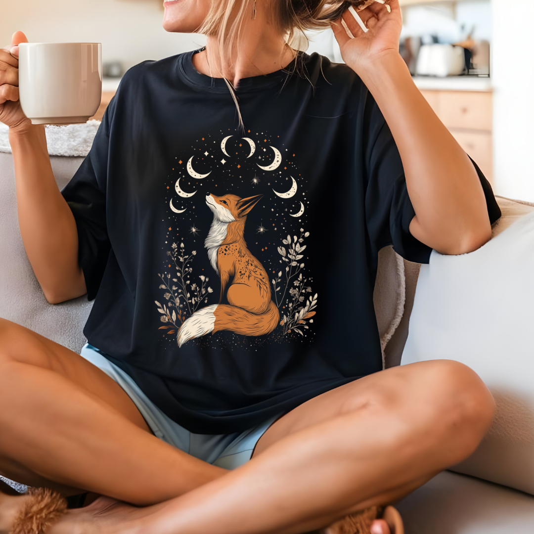 Spiritual Mythological Fox T-Shirt