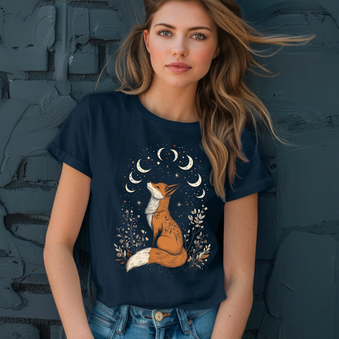 Spiritual Mythological Fox T-Shirt