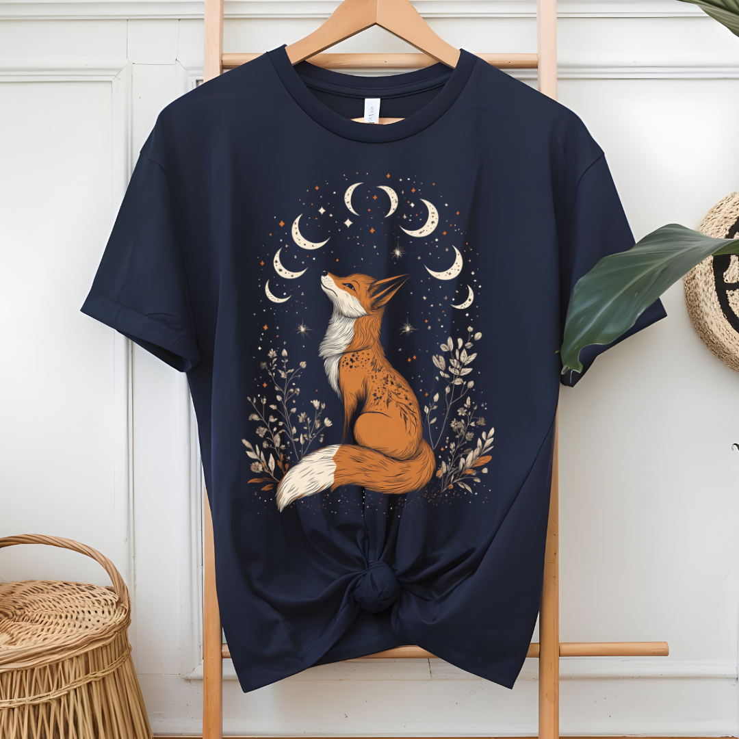 Spiritual Mythological Fox T-Shirt